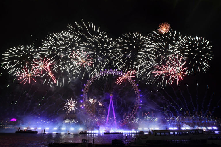 Watch London New Year fireworks 2026 on BBC tonight