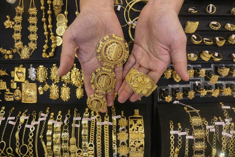 Harga emas global naik, perajin kurangi kadar perhiasan