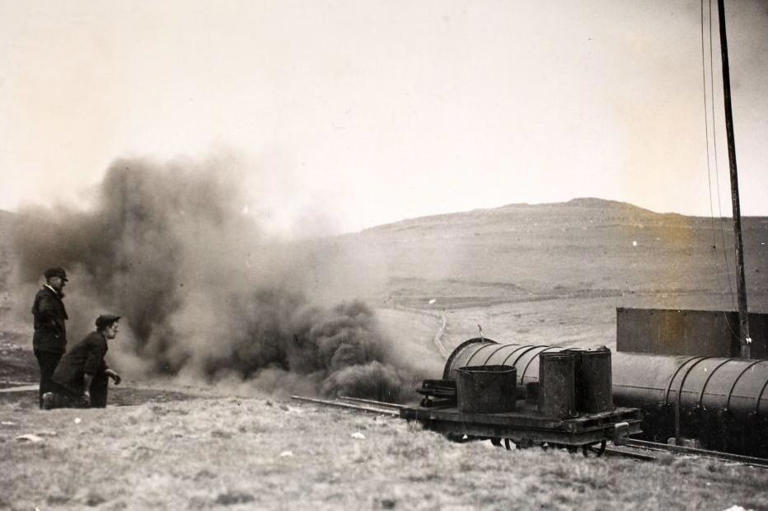 These eye-catching black and white images show Derbyshire as you've ...