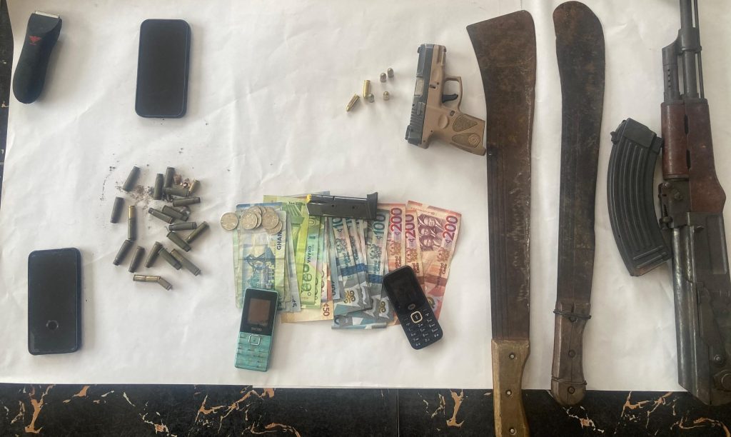 Police gun down four suspected robbers in Afienya-Mataheko operation