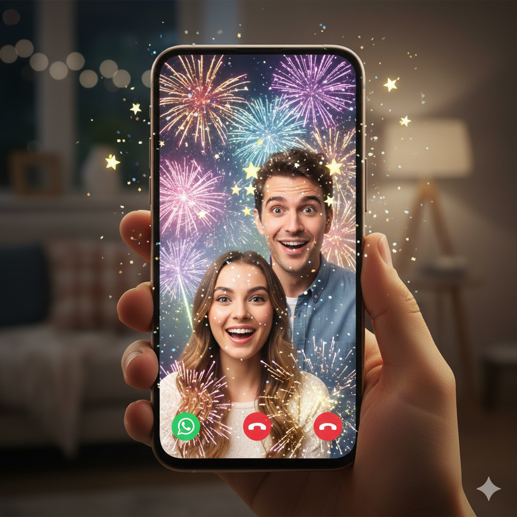 New Year 2026: WhatsApp adds stickers, video effects and confetti ...