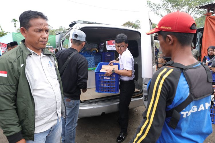 Dapur MBG Sediakan 700 Porsi Makanan untuk Pengungsi Bener Meriah Aceh