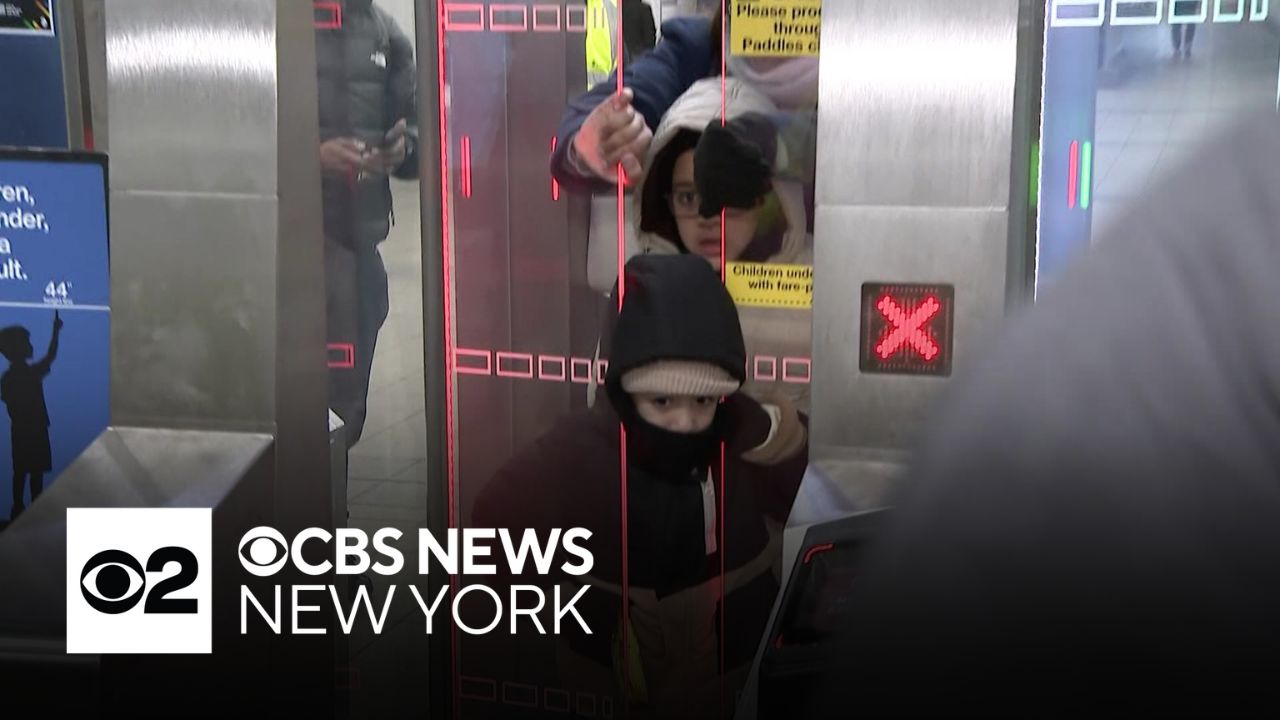 Videos show NYC subway riders getting stuck between new gates