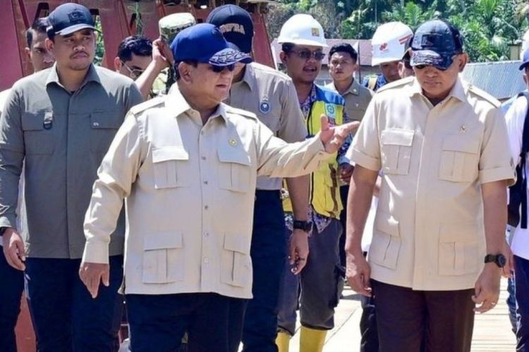 Presiden Prabowo Ucapkan Terima Kasih pada Personel TNI/Polri di Tapsel