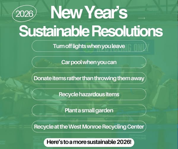 West Monroe Recycling Center encourages residents to adopt ...