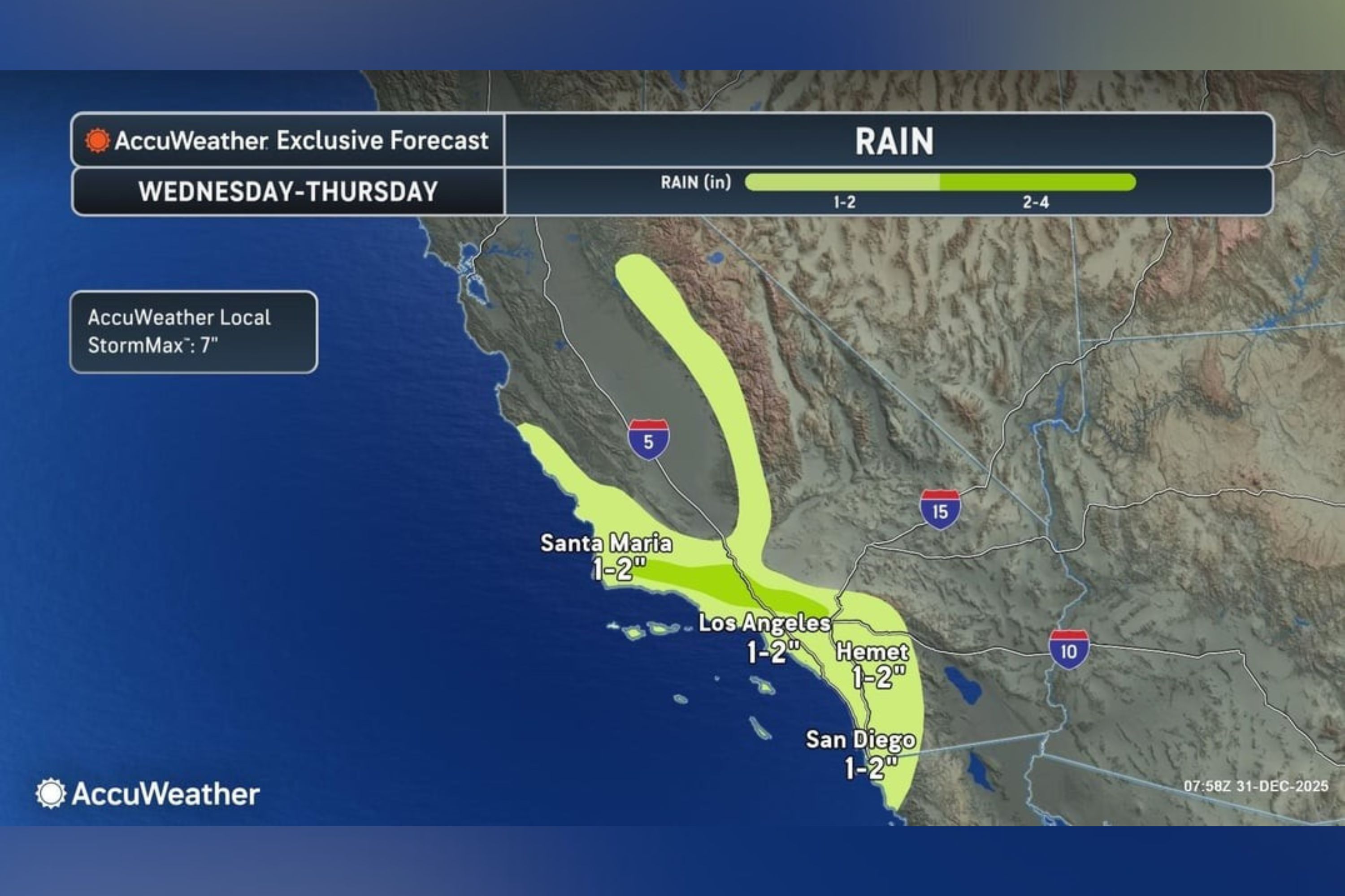 Millions in California under flood watch: "Avoid the roads"<br><br>