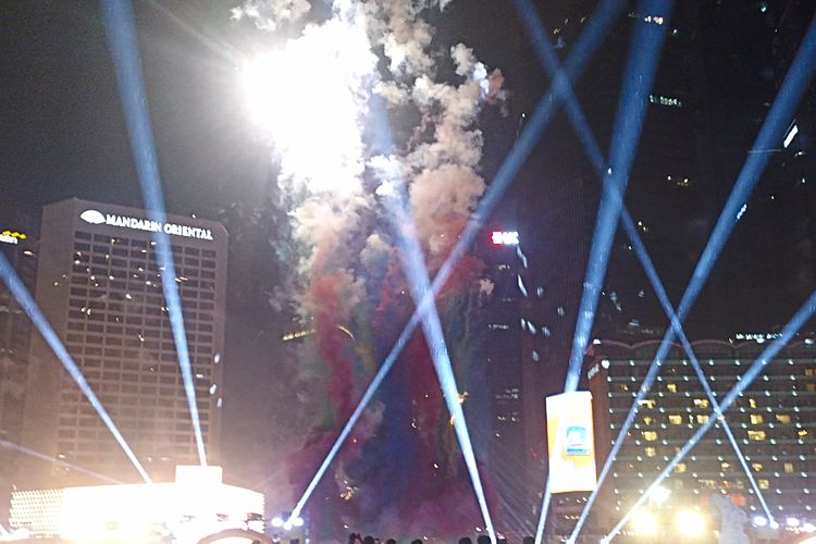 Kemeriahan Tahun Baru 2026 di Jakarta