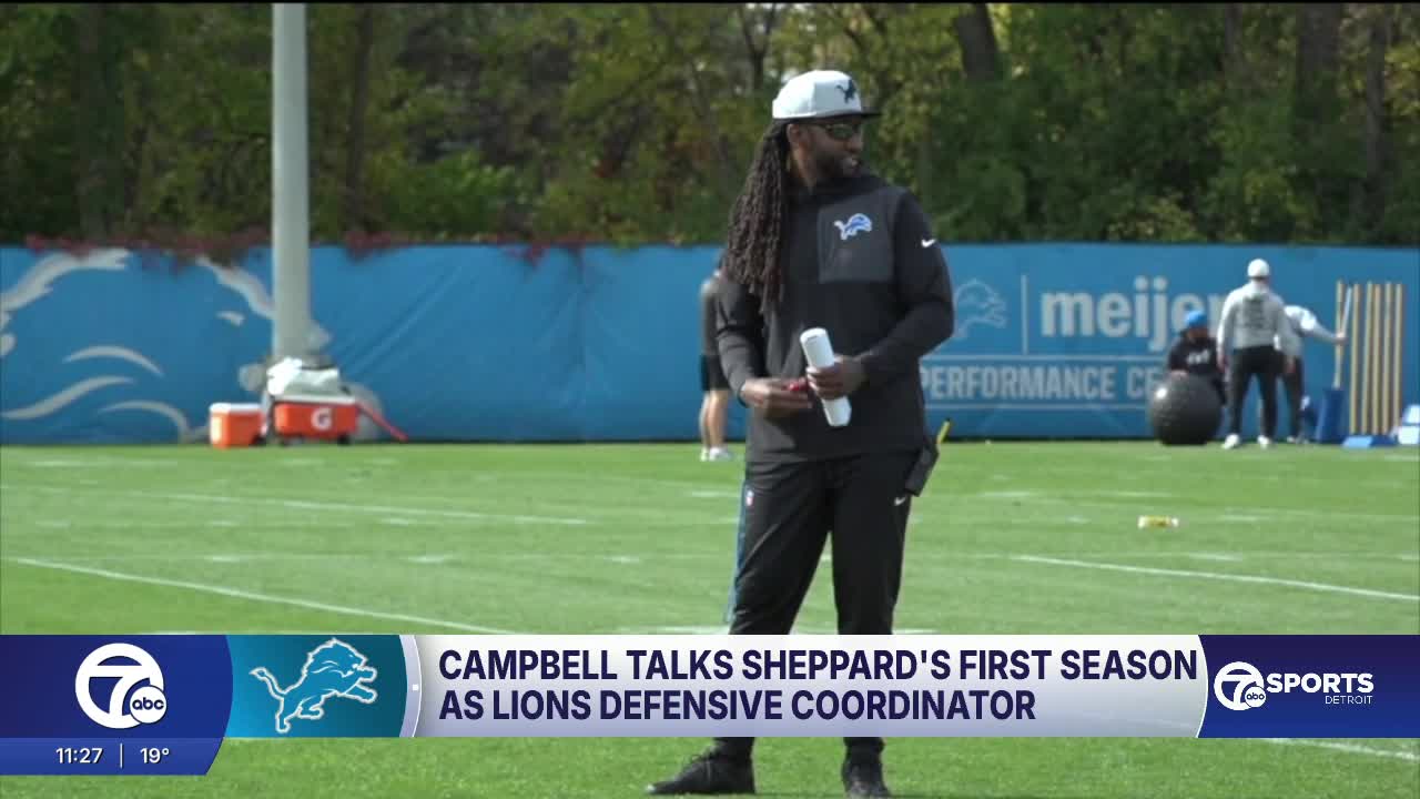 Campbell talks Sheppard's first season as Lions defensive coordinator