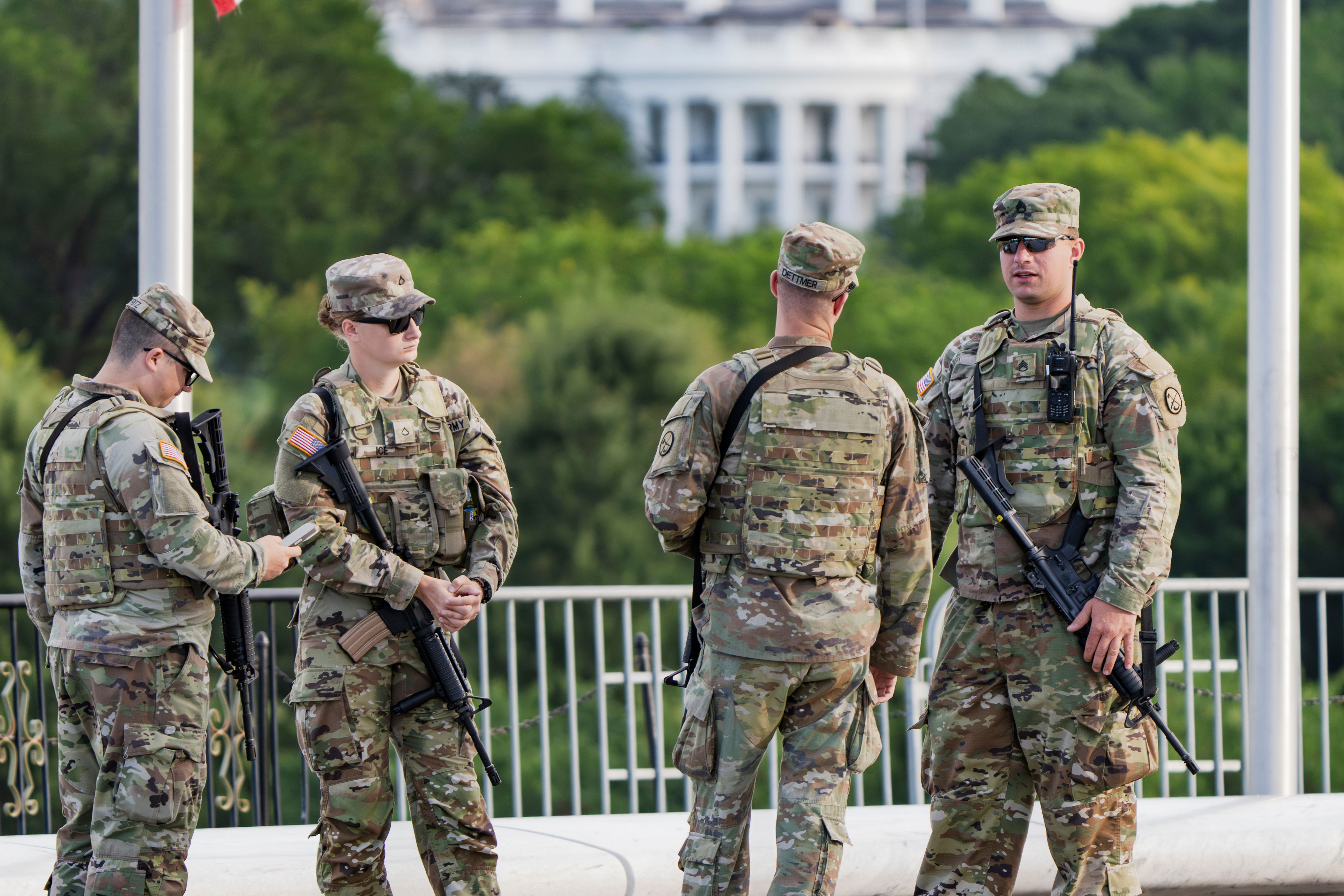 Trump issues warning as he says National Guard to be pulled in 3 cities