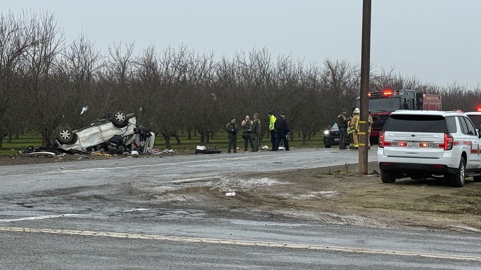 2 dead, 3 hospitalized after rollover crash; 4 ejected