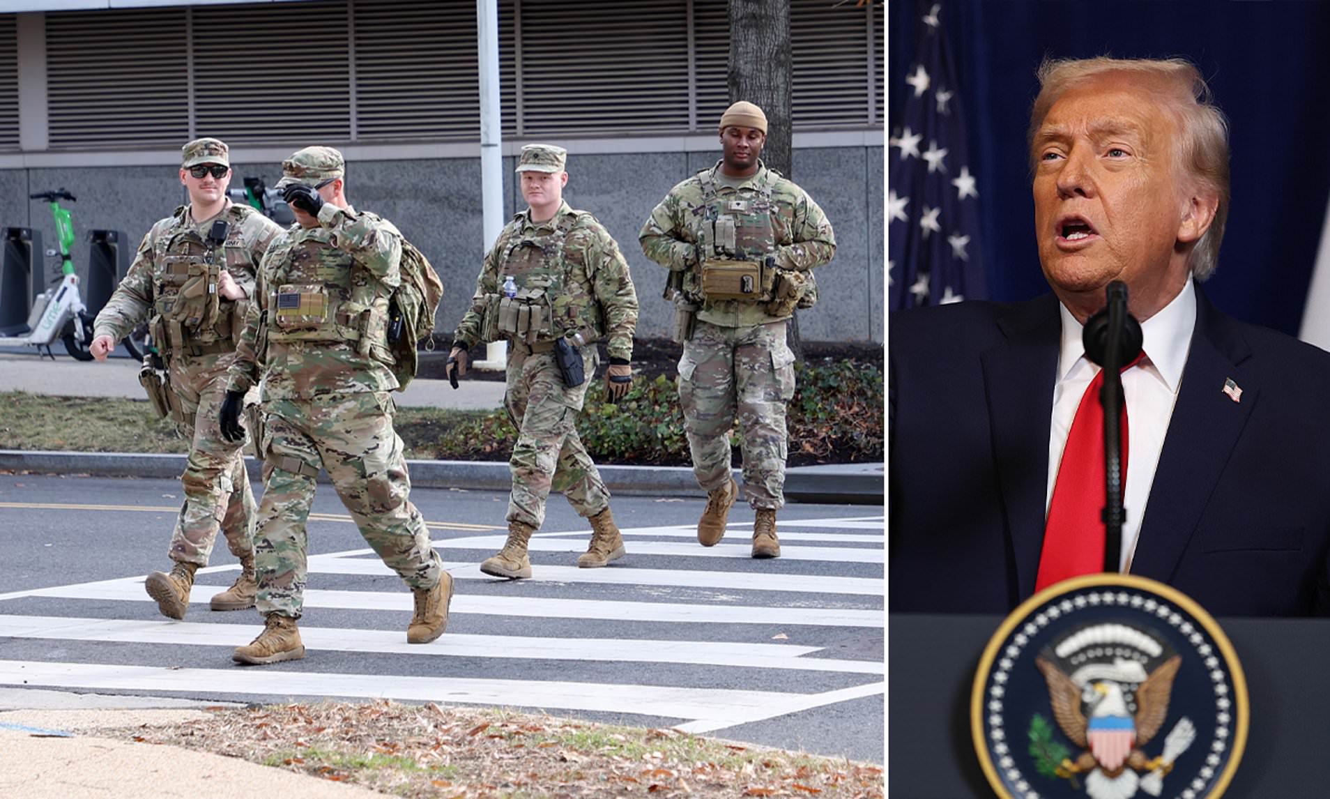 Trump withdraws National Guard troops from three Democratic cities