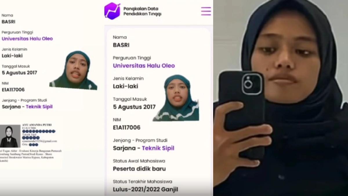 Rektor UHO Buka Rahasia NIM Ayu Amanda Jadi Basri, Sebut Perilaku Hacker
