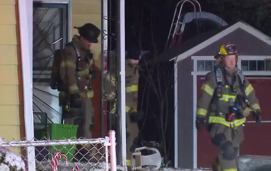 North Toledo family escapes burning home after firefighters spotted