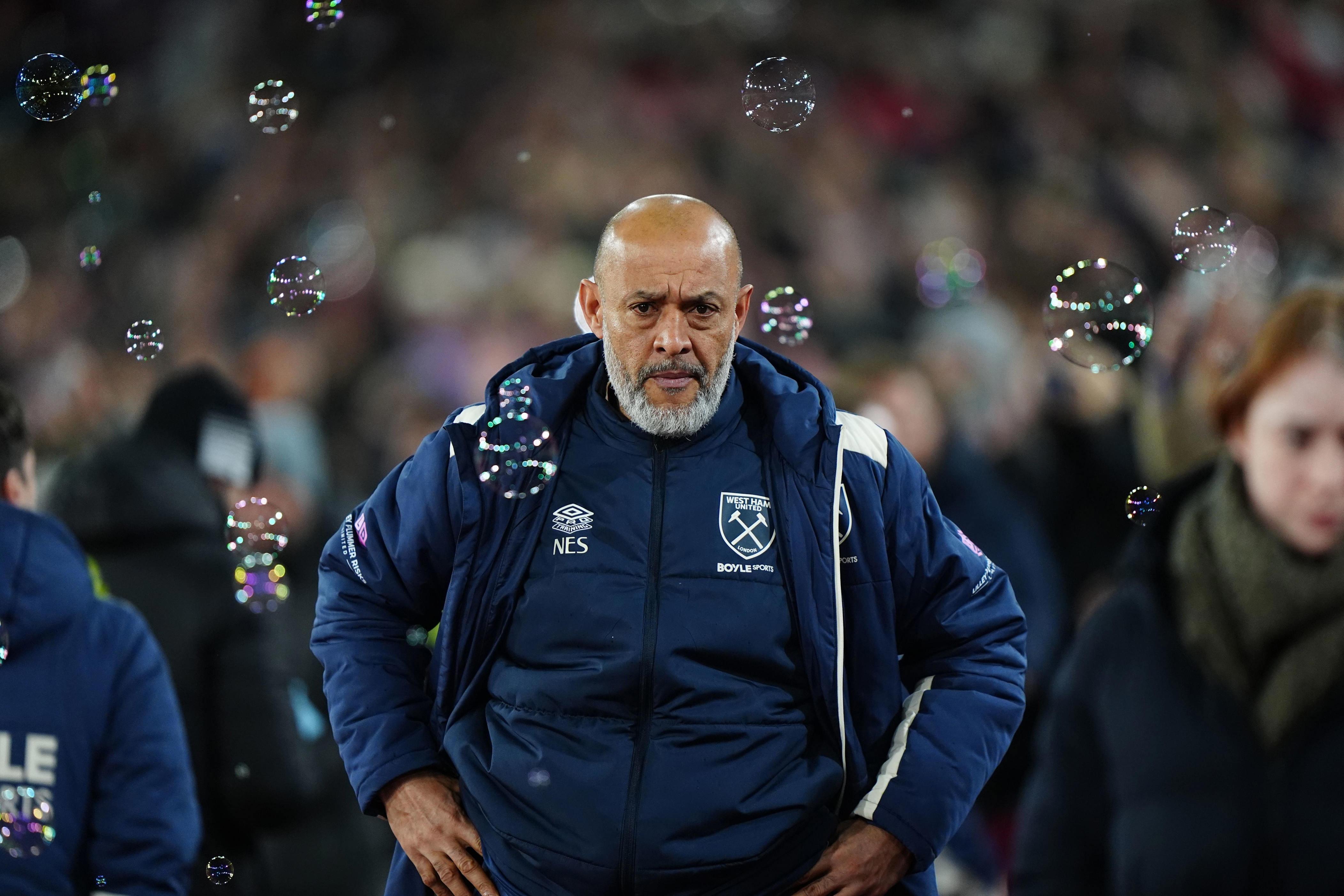 West Ham manager Nuno Espirito Santo (Bradley Collyer/PA) (PA Wire)