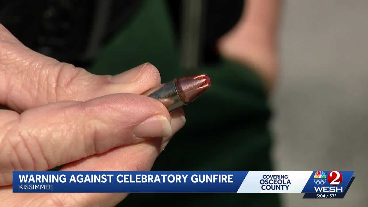 Osceola County deputies warn against celebratory gunfire on New Year's Eve