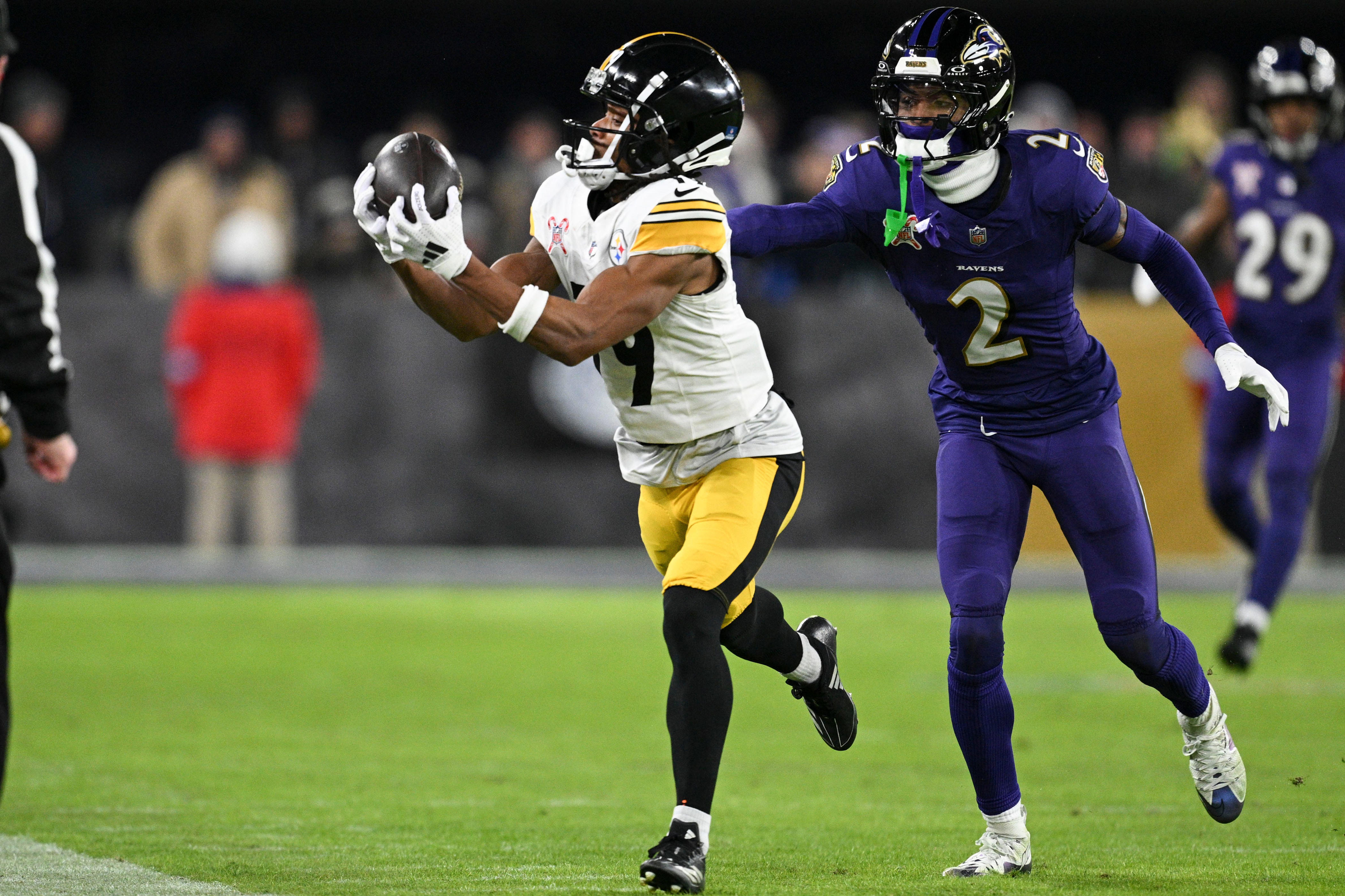 Steelers wide receiver returns after one-game absence<br>