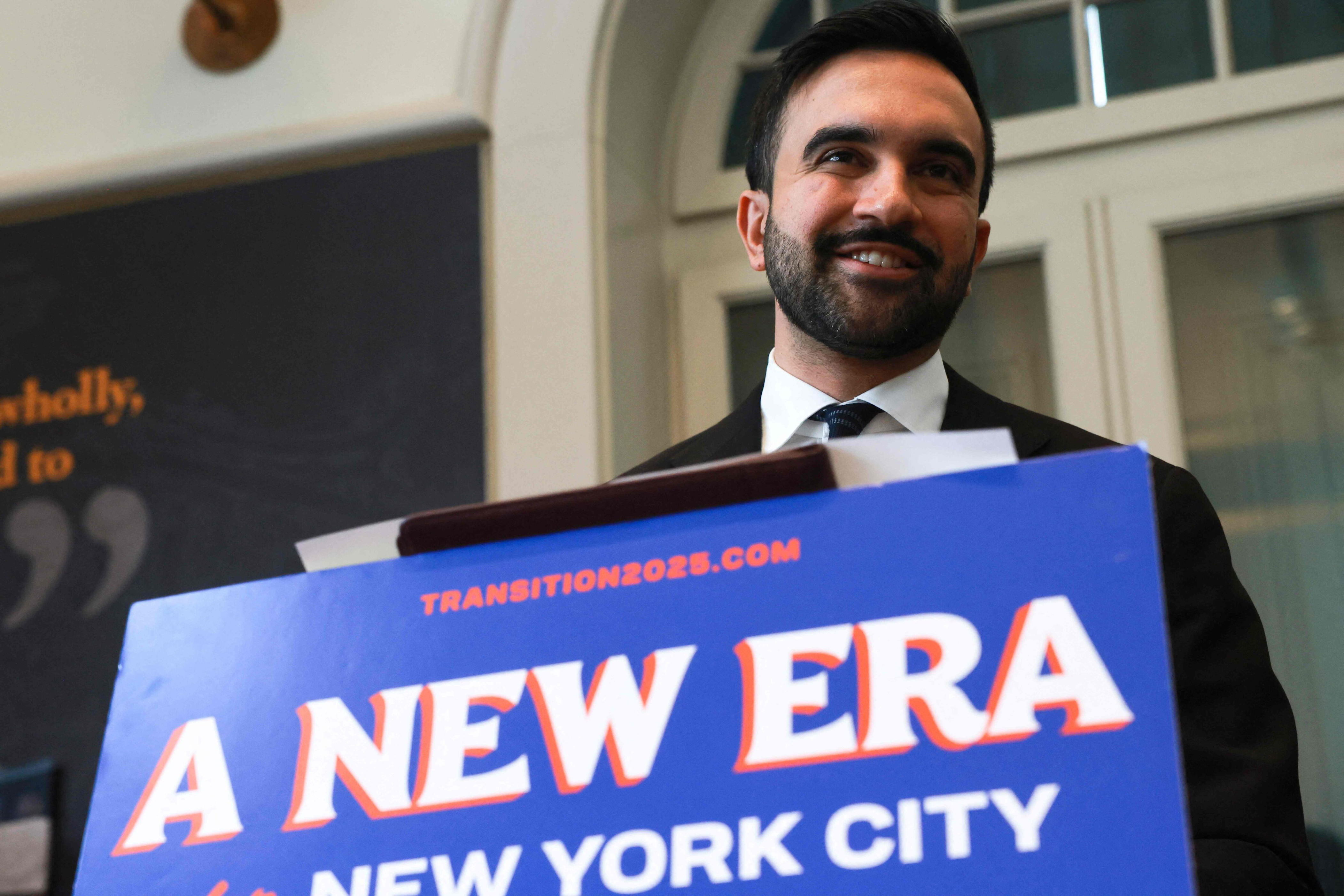New York's first Muslim mayor uses Quran for oath