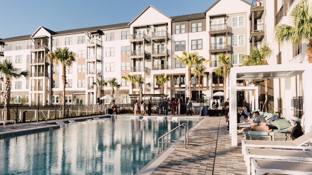 Stunning Tampa Sustainable Luxury Apartment Complex image