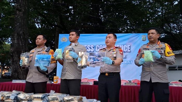 Narkoba Gagal Beredar di Tahun Baru, Polisi Sita 100 Kg Sabu Medan