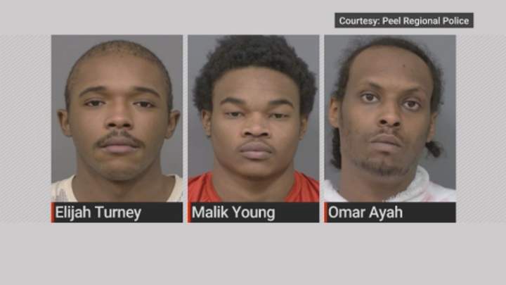 3 men charged with 1st-degree murder in Brampton Shoppers World shooting