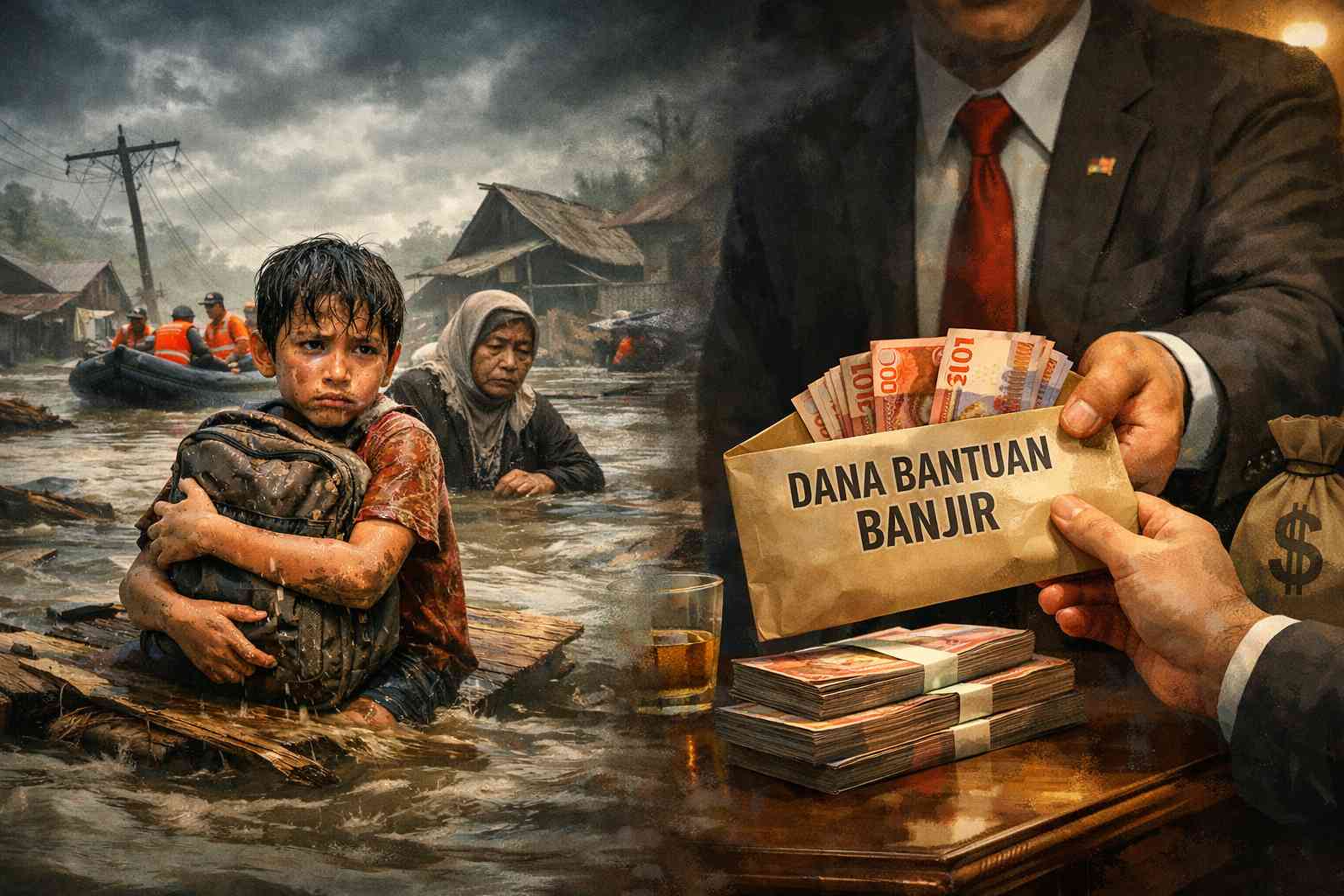 Tahun Baru: Luka Lama dan Kebijakan Korupsi Dana Bencana