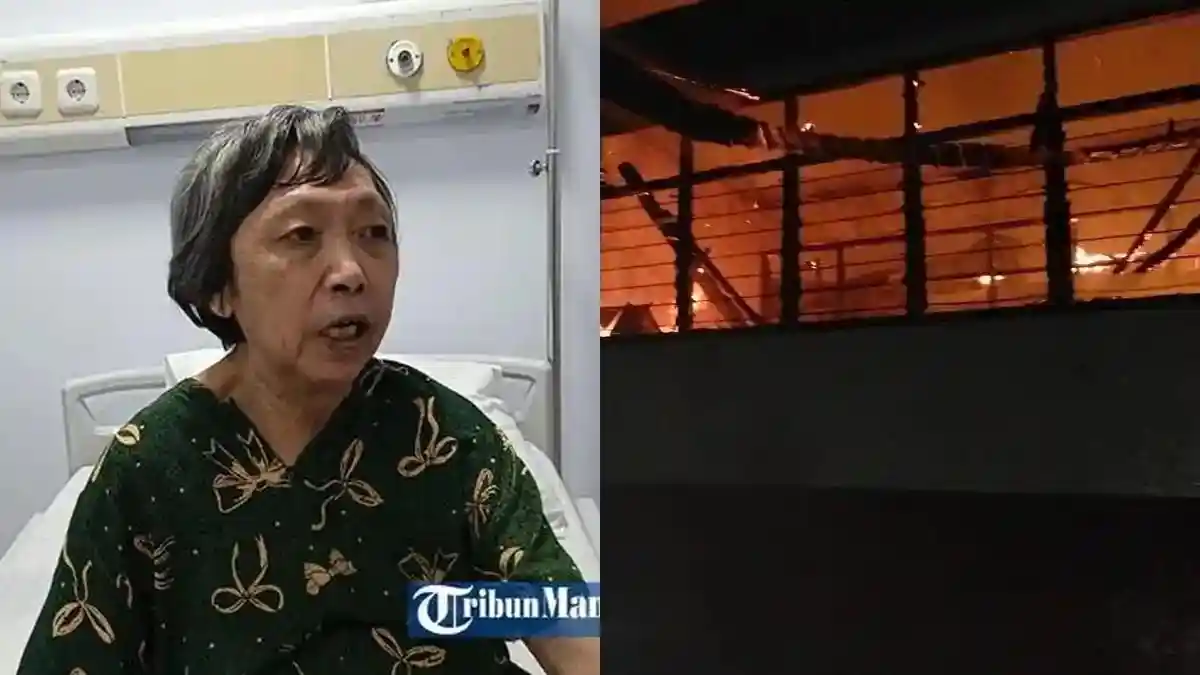 Lansia Ci Hoa Selamat dari Kebakaran Panti Werdha, Suara Ketukan Pintu Penyelamat
