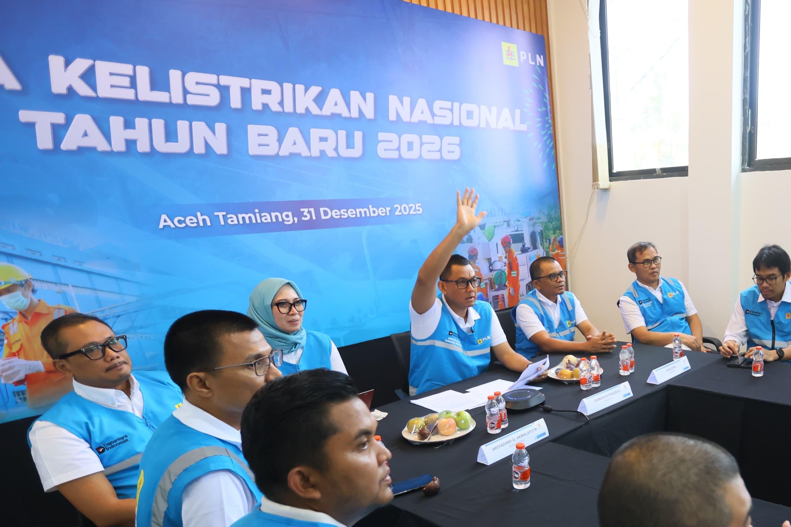 Direktur PLN Pimpin Siaga Kelistrikan Nasional dari Aceh Tamiang