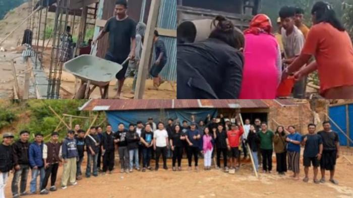 Aksi Gotong Royong Perkuat Perayaan Natal GMKI di Sulbar