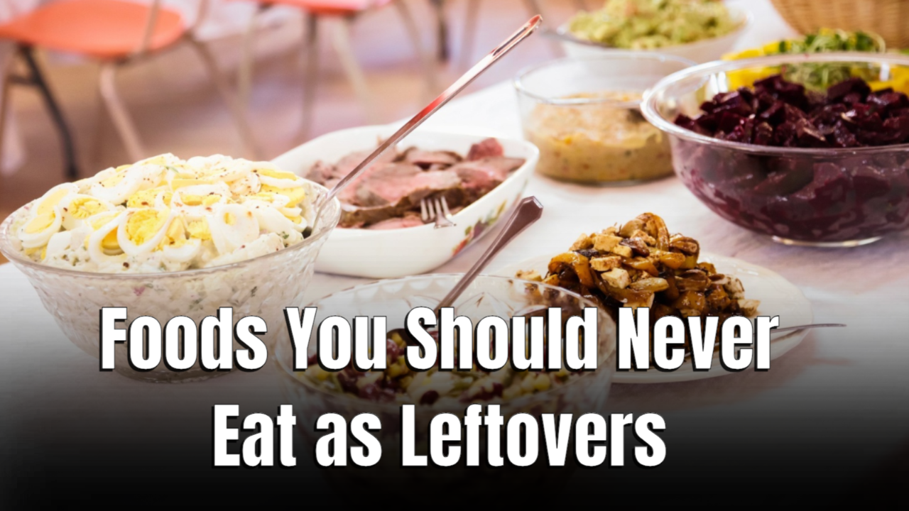 Foods you should never eat as leftovers