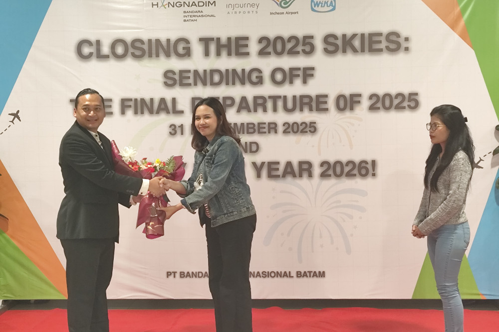 Penumpang Bandara Hang Nadim Batam Mencapai 173.217 Selama Nataru