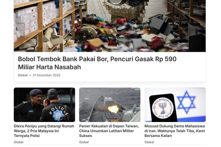 Aksi Perampokan Bank dengan Bor | Pelantikan Zohran Mamdani