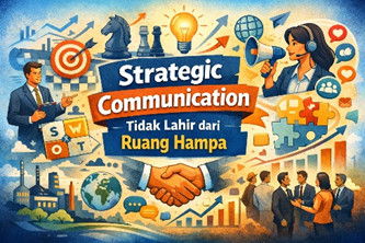Komunikasi strategis lahir dari realitas