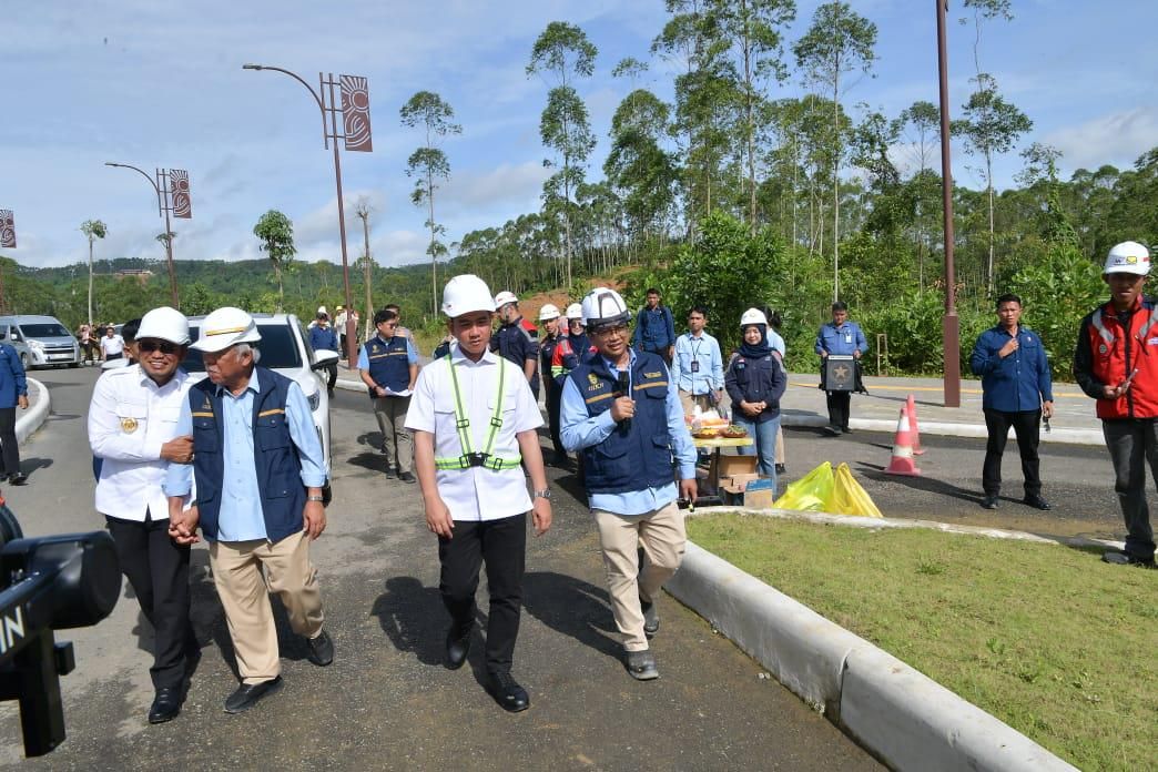 Gibran Pantau Wilayah IKN, Target Selesaikan 2027