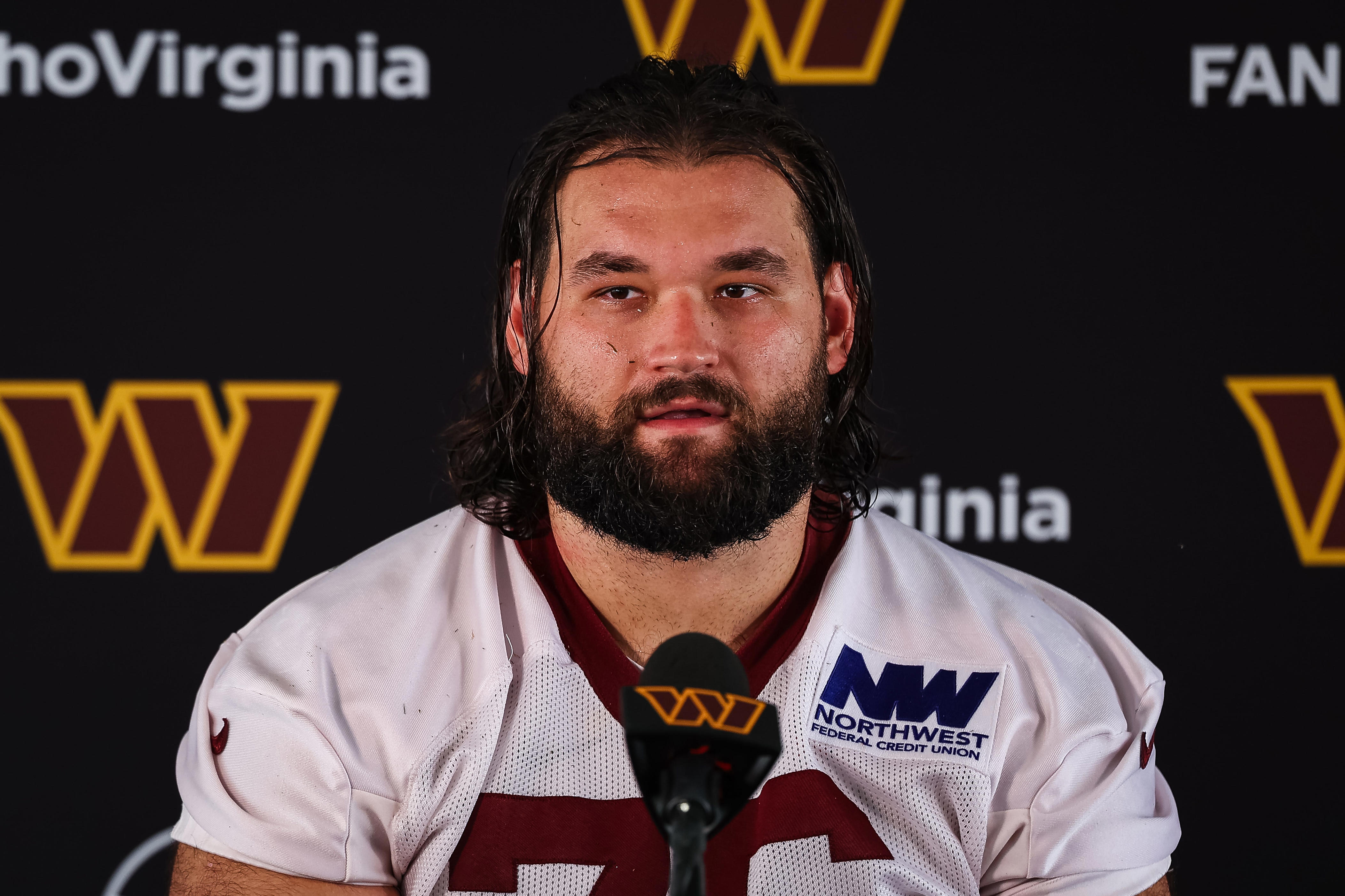 Washington Commanders' Sam Cosmi has merry Christmas despite loss