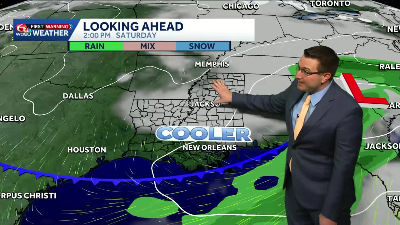 Warming up before another cold front moves in