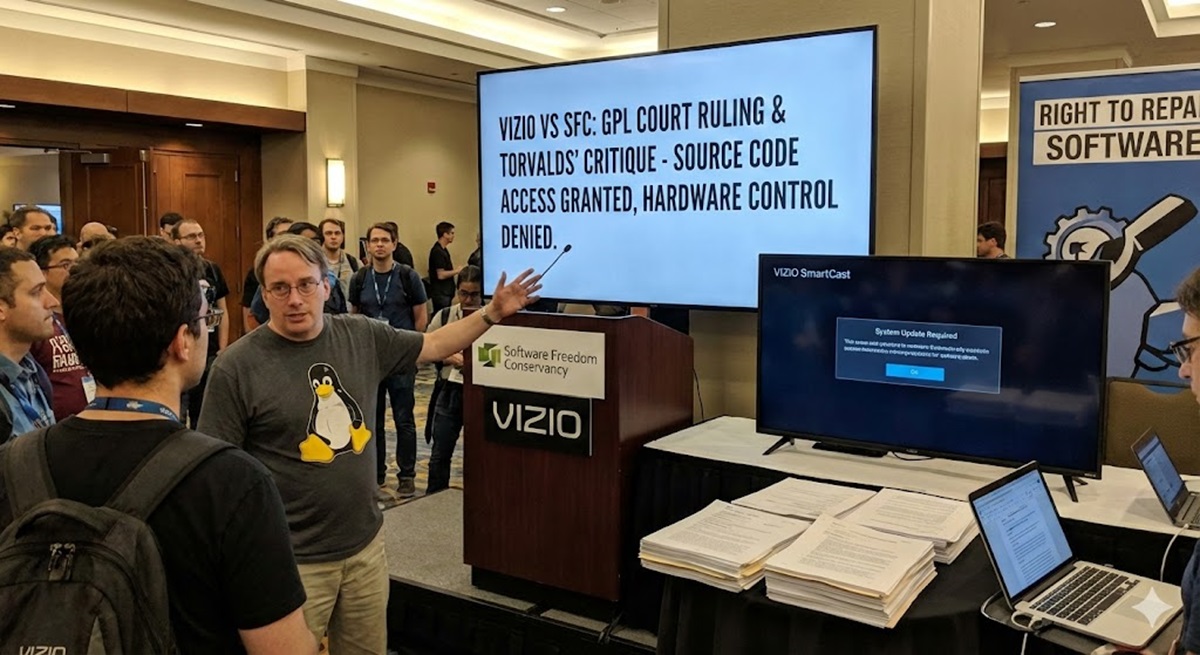 Vizio vs SFC: Fallo sobre GPL, críticas de Torvalds y tivoization