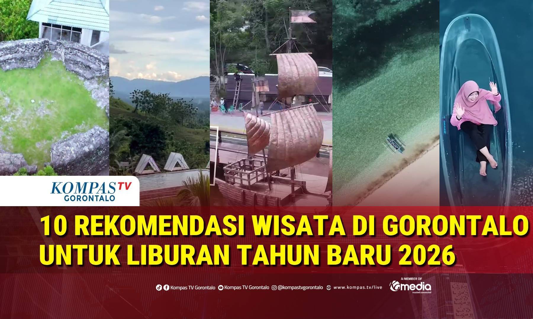 10 destinasi wisata Gorontalo untuk liburan tahun baru 2026