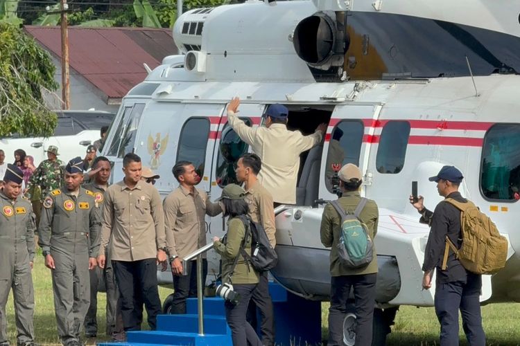 Prabowo ke Aceh Tamiang, pantau pembangunan rumah korban banjir