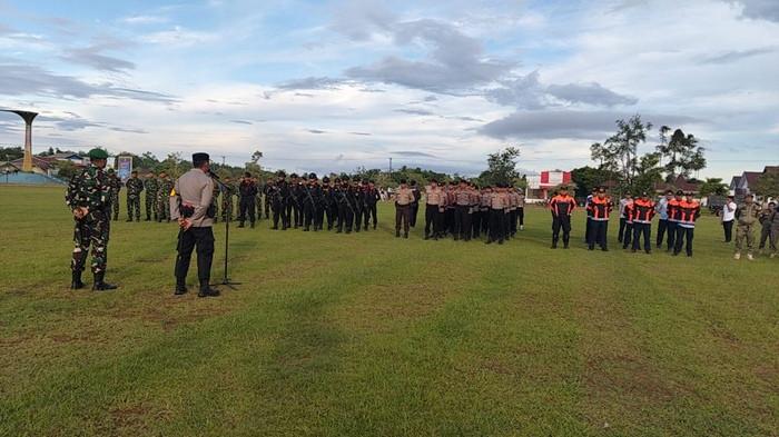 Masyarakat Tana Tidung Rayakan Tahun Baru di RTH Djoesoef Abdullah, Polisi Patroli Tempat Rawan