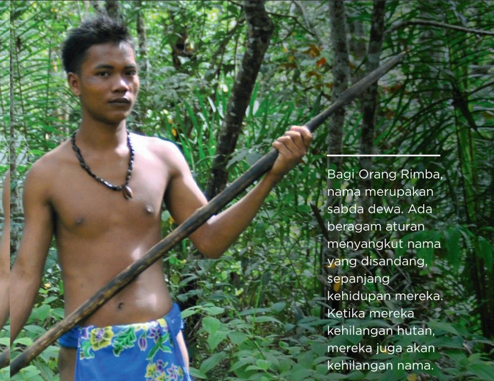 Makna nama bagi orang Rimba, terancam 'hilang' seiring hilangnya hutan