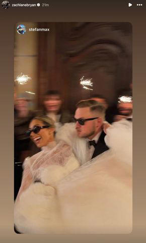 Zach Bryan/Instagram Zach Bryan Marries Samantha Leonard