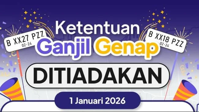 Penghapusan Ganjil Genap Jakarta 1 Januari 2026, Ini Penjelasan Resmi Dishub