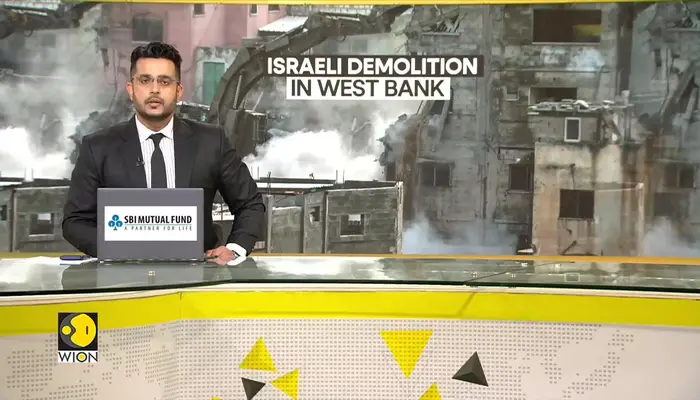 Israel demolishes buildings in West Bank: Bulldozers & cranes tear through