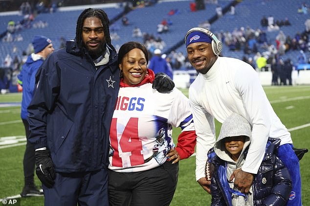 Diggs, the younger brother of Stefon Diggs (right), was released by Dallas on Tuesday