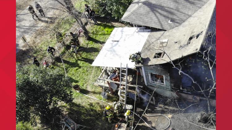 One person injured in house fire in Temple