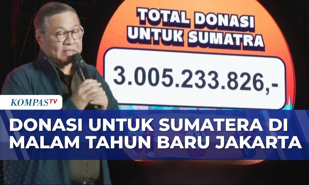 Perayaan Tahun Baru 2026 Jakarta Donasikan Rp3 Miliar untuk Korban Bencana Sumatera | SAPA PAGI