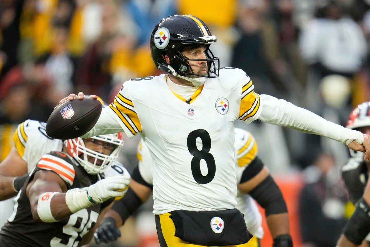 El quarterback de los Steelers, Aaron Rodgers, cree que tendrá opciones ...