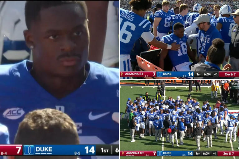 Duke lineman Kobe Smith suffers gruesome injury in Sun Bowl: 'Not going ...
