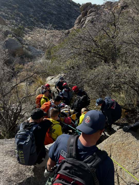 Hiker rescued after getting injured on trail in the foothills
