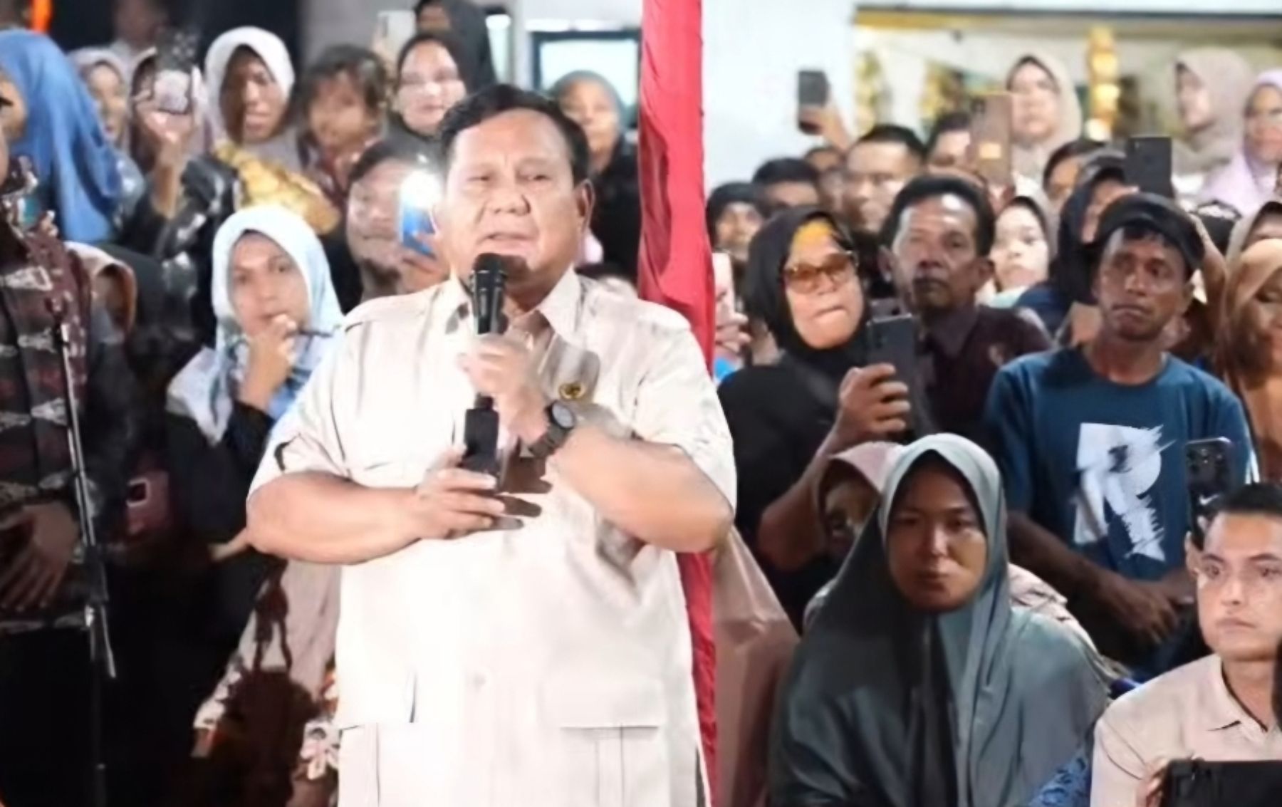 Prabowo Janjikan Tidak Ada Daerah Terisolasi di Tapanuli Selatan Sumut